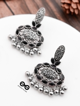 The Intricate Artistry (Onyx Black) - The Embellished Oxidised Collection