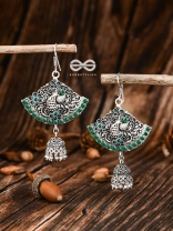 A Vintage Artwork (Emarald) - The Embellished Oxidised Collection