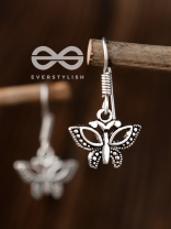 The Hanging Butterflies - Tiny Trinket Earrings