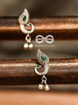 The Vintage Peacocks (Emerald Green) - The Melodious Ghungoo Collection