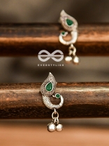 The Vintage Peacocks (Emerald Green) - The Melodious Ghungoo Collection